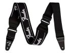 0990694209 Fender  Swell neoprene logo guitar strap, running logo, 2.5"