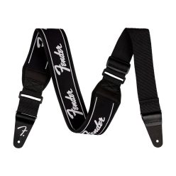   0990694209 Fender  Swell neoprene logo guitar strap, running logo, 2.5"