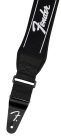 0990694209 Fender  Swell neoprene logo guitar strap, running logo, 2.5"