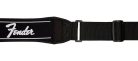 0990694209 Fender  Swell neoprene logo guitar strap, running logo, 2.5"