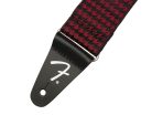 0990709009 Fender  guitar strap, houndstooth, red