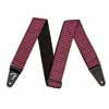 0990709056 Fender  guitar strap, houndstooth, pink