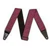 0990709056 Fender  guitar strap, houndstooth, pink