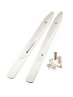 0990712000 Fender Genuine Replacement Part tilt-back leg kit, with mounting hardware, 16"