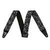 0990719006 Fender Hawaiian 2" guitar strap, black floral