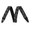 0990719006 Fender Hawaiian 2" guitar strap, black floral