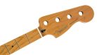 0990802920 Fender Genuine Replacement Part roasted maple Precision Bass neck, 20 medium jumbo frets, 9.5" radius, maple, C shape, MIM