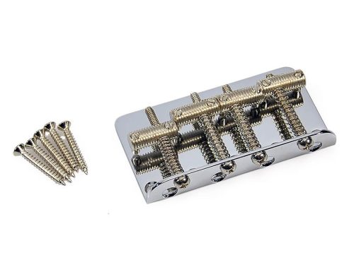 0990804100 Fender Genuine Replacement Part bridge assembly Vintage Reissue Basses, nickel