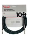 0990810146 Fender Limited Edition Professional Tweed instrument cable, 10ft, sherwood green