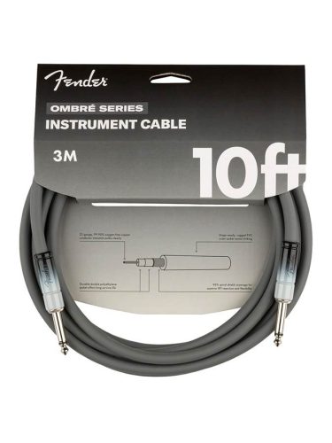 0990810248 Fender  10' Ombré cable, silver smoke