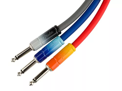 0990810248 Fender  10' Ombré cable, silver smoke