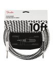 0990810288 Fender Professional Series 10' instrument cable, 10ft, checkerboard