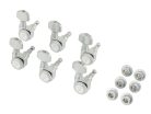 0990818000 Fender Genuine Replacement Part machine heads, Schaller locking strat/tele, mounting materials included, brushed