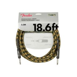   0990818176 Fender Professional Series instrument cable 2x jack (metal) 18.6', woodland camo