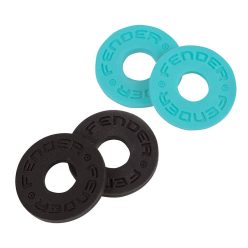   0990819010 Fender  Straps Blocks, rubber strap locking rings, one pair black and one pair deep blue