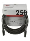 0990820015 Fender Professional Series microphone cable, 25ft, black