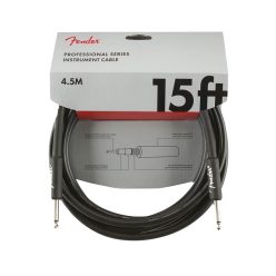   0990820021 Fender Professional Series instrument cable, 15ft, black