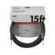 0990820021 Fender Professional Series instrument cable, 15ft, black