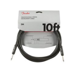   0990820024 Fender Professional Series instrument cable, 10ft, black