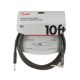 0990820025 Fender Professional Series instrument cable, 10ft, 1x angled, black