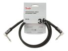 0990820058 Fender Professional Series instrument cable, 3ft, 2x angled, black