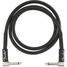 0990820058 Fender Professional Series instrument cable, 3ft, 2x angled, black