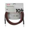 0990820061 Fender Professional Tweed instrument cable, 10ft, red tweed