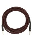 0990820064 Fender Professional Tweed instrument cable, 15ft, red tweed