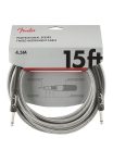 0990820066 Fender Professional Tweed instrument cable, 15ft, white tweed