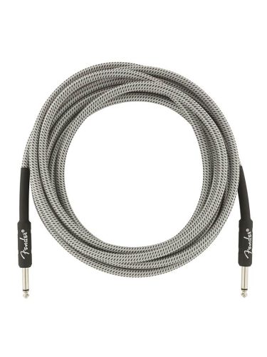 0990820066 Fender Professional Tweed instrument cable, 15ft, white tweed