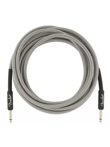 0990820069 Fender Professional Tweed instrument cable, 18.6ft, white tweed