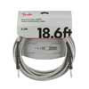 0990820069 Fender Professional Tweed instrument cable, 18.6ft, white tweed