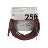 0990820070 Fender Professional Tweed instrument cable, 25ft, red tweed