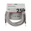 0990820072 Fender Professional Tweed instrument cable, 25ft, white tweed
