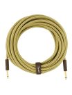 0990820076 Fender Deluxe Series instrument cable, 25ft, tweed