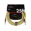 0990820076 Fender Deluxe Series instrument cable, 25ft, tweed