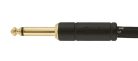 0990820079 Fender Deluxe Series instrument cable, 18,6ft, 1x angled, black tweed