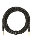 0990820080 Fender Deluxe Series Instrument cable, 18.6ft, black tweed