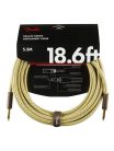 0990820081 Fender Deluxe Series instrument cable, 18.6ft, tweed