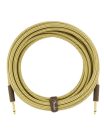 0990820081 Fender Deluxe Series instrument cable, 18.6ft, tweed