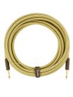 0990820089 Fender Deluxe Series instrument cable, 10ft, tweed