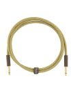 0990820094 Fender Deluxe Series instrument cable, 5ft, tweed