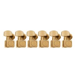   0990820200 Fender Genuine Replacement Part machine heads, American Standard, 2 guide pins, set of 6, gold