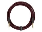 0990821075 Fender Limited Edition Deluxe Series instrument cable, 10ft, oxblood tweed