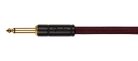 0990821075 Fender Limited Edition Deluxe Series instrument cable, 10ft, oxblood tweed