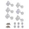 0990822100 Fender Genuine Replacement Part machine heads, vintage 70s F-style strat/tele, mounting materials included