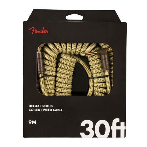 0990823050 Fender Deluxe Coil Cable 30", tweed