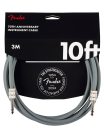 0990823070 Fender  10' Anniversary instrument cable, gray, 10'