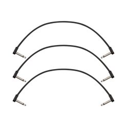   0990825010 Fender Professional Series Blockchain 12" patch cable, 3-pack, angle/angle