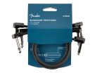 0990825010 Fender Professional Series Blockchain 12" patch cable, 3-pack, angle/angle